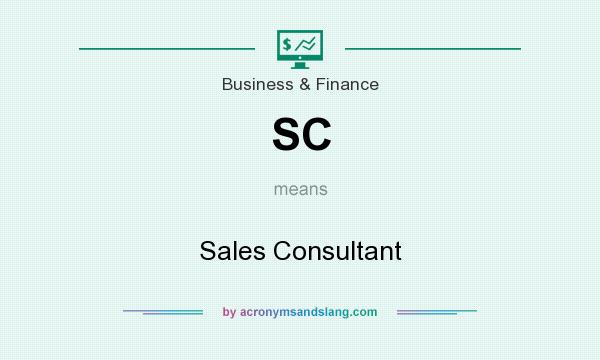 What does SC mean? It stands for Sales Consultant