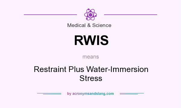 What does RWIS mean? It stands for Restraint Plus Water-Immersion Stress