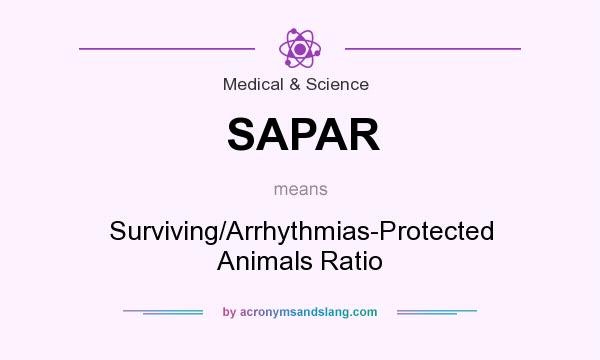 What does SAPAR mean? It stands for Surviving/Arrhythmias-Protected Animals Ratio