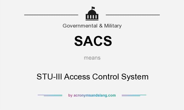 What does SACS mean? It stands for STU-III Access Control System