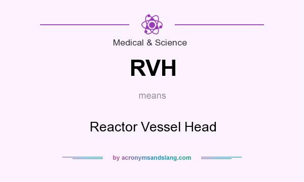 What does RVH mean? It stands for Reactor Vessel Head