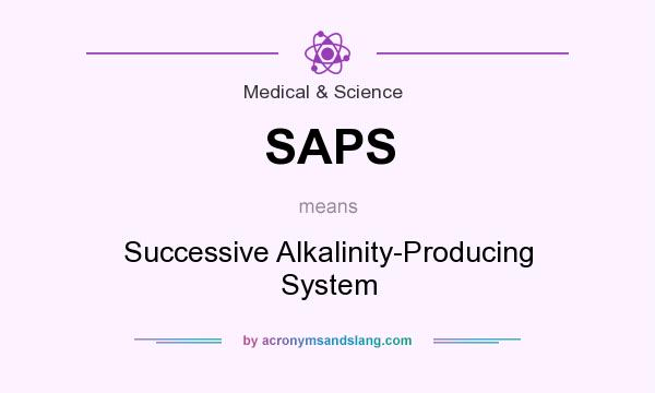 What does SAPS mean? It stands for Successive Alkalinity-Producing System