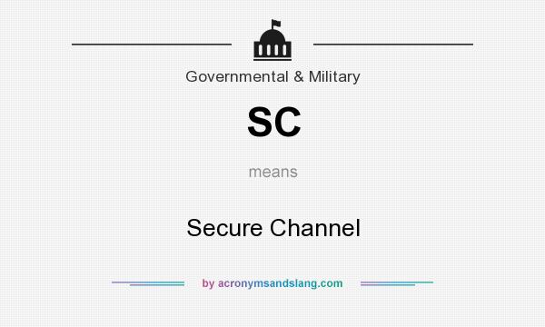 What does SC mean? It stands for Secure Channel