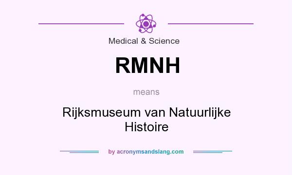 What does RMNH mean? It stands for Rijksmuseum van Natuurlijke Histoire