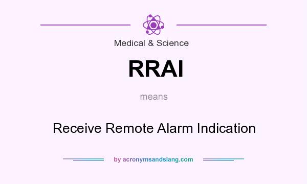 What does RRAI mean? It stands for Receive Remote Alarm Indication