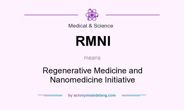 What does RMNI mean? It stands for Regenerative Medicine and Nanomedicine Initiative