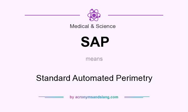 What does SAP mean? It stands for Standard Automated Perimetry