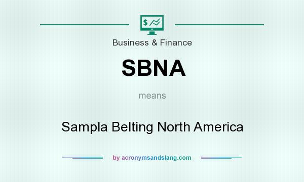 What does SBNA mean? It stands for Sampla Belting North America