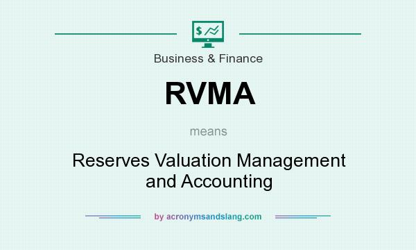 What does RVMA mean? It stands for Reserves Valuation Management and Accounting
