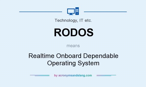 What does RODOS mean? It stands for Realtime Onboard Dependable Operating System