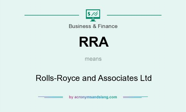 What does RRA mean? It stands for Rolls-Royce and Associates Ltd