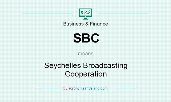 What does SBC mean? It stands for Seychelles Broadcasting Cooperation
