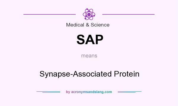 What does SAP mean? It stands for Synapse-Associated Protein