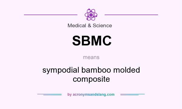 What does SBMC mean? It stands for sympodial bamboo molded composite