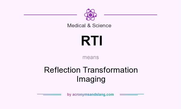 What does RTI mean? It stands for Reflection Transformation Imaging