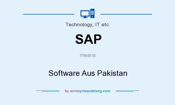 What does SAP mean? It stands for Software Aus Pakistan