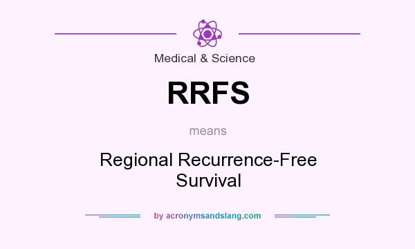 What does RRFS mean? It stands for Regional Recurrence-Free Survival