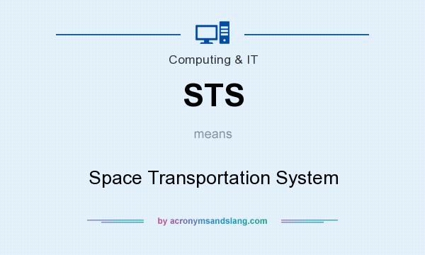 What does STS mean? It stands for Space Transportation System
