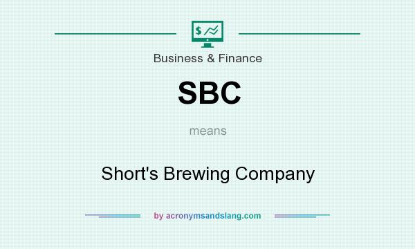 What does SBC mean? It stands for Short`s Brewing Company