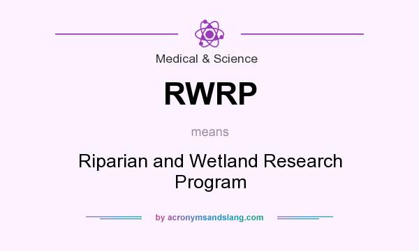 What does RWRP mean? It stands for Riparian and Wetland Research Program