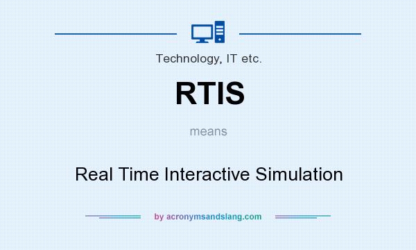 What does RTIS mean? It stands for Real Time Interactive Simulation