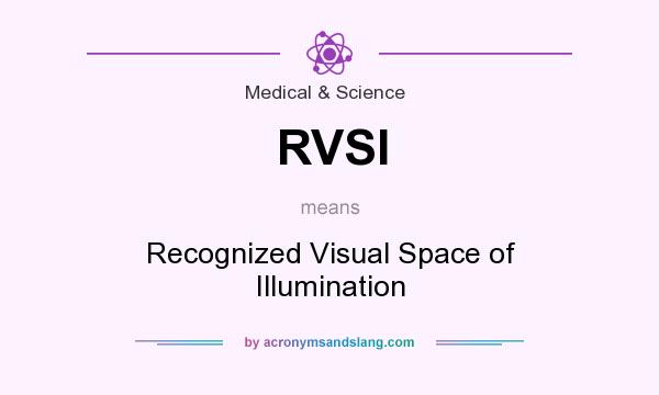 What does RVSI mean? It stands for Recognized Visual Space of Illumination