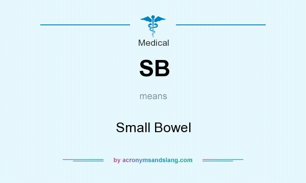 What does SB mean? It stands for Small Bowel