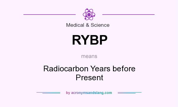 What does RYBP mean? It stands for Radiocarbon Years before Present