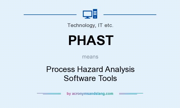 What does PHAST mean? It stands for Process Hazard Analysis Software Tools