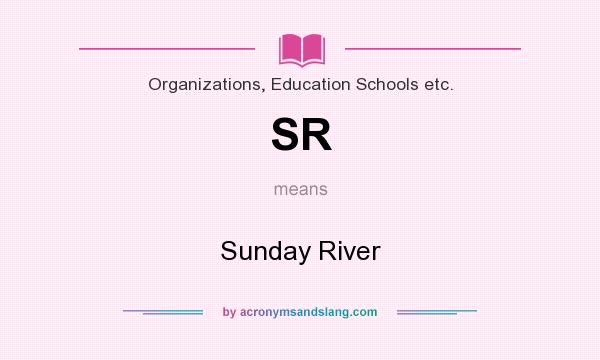 What does SR mean? It stands for Sunday River