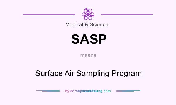 What does SASP mean? It stands for Surface Air Sampling Program