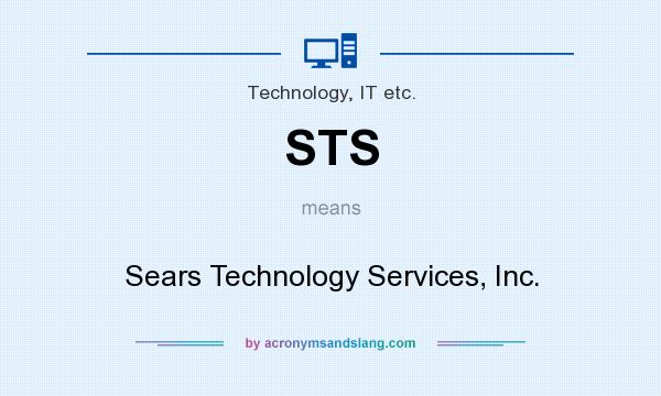 What does STS mean? It stands for Sears Technology Services, Inc.