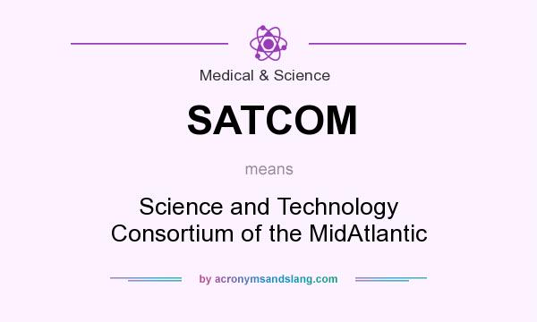 What does SATCOM mean? It stands for Science and Technology Consortium of the MidAtlantic