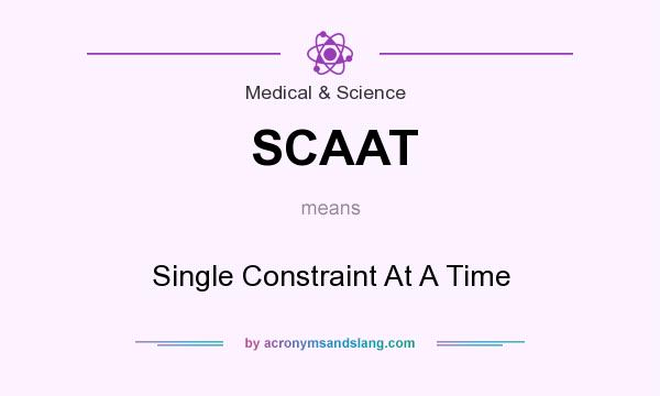 What does SCAAT mean? It stands for Single Constraint At A Time