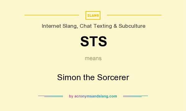 What does STS mean? It stands for Simon the Sorcerer
