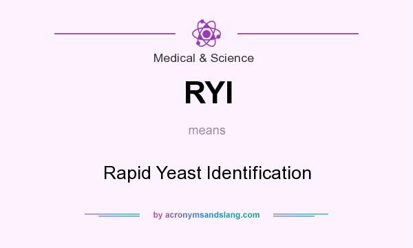 What does RYI mean? It stands for Rapid Yeast Identification