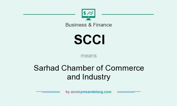 What does SCCI mean? It stands for Sarhad Chamber of Commerce and Industry