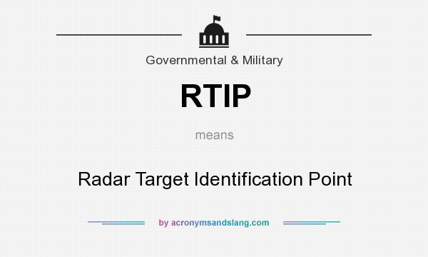 What does RTIP mean? It stands for Radar Target Identification Point