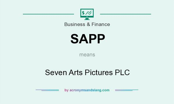 What does SAPP mean? It stands for Seven Arts Pictures PLC