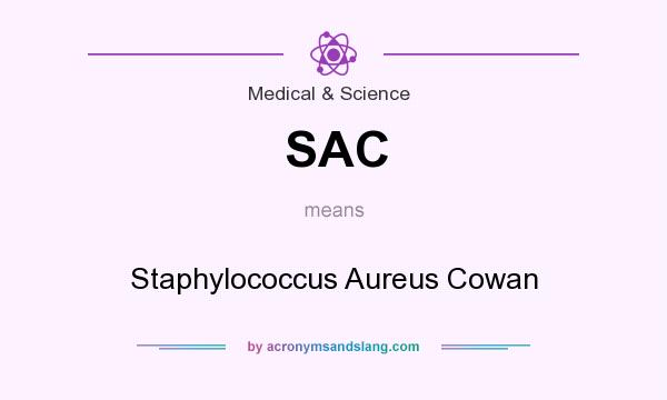 What does SAC mean? It stands for Staphylococcus Aureus Cowan