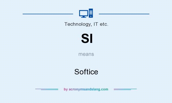 What does SI mean? It stands for Softice