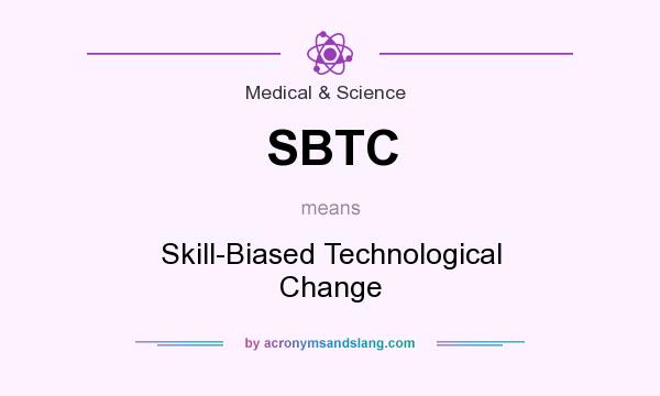 What does SBTC mean? It stands for Skill-Biased Technological Change