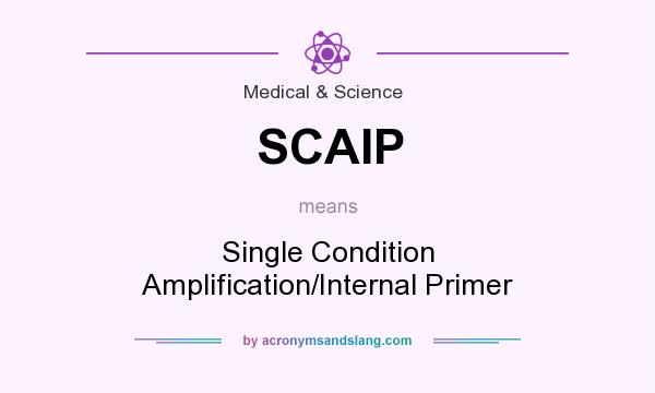 What does SCAIP mean? It stands for Single Condition Amplification/Internal Primer