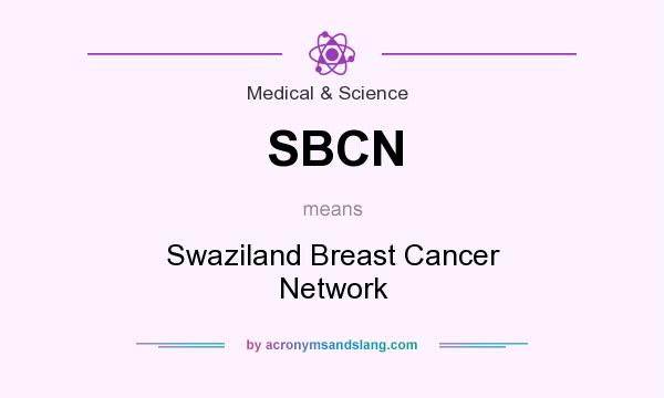 What does SBCN mean? It stands for Swaziland Breast Cancer Network