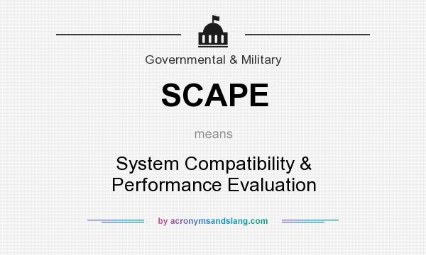 What does SCAPE mean? It stands for System Compatibility & Performance Evaluation