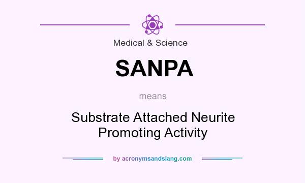 What does SANPA mean? It stands for Substrate Attached Neurite Promoting Activity