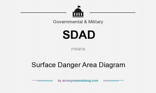 What does SDAD mean? It stands for Surface Danger Area Diagram
