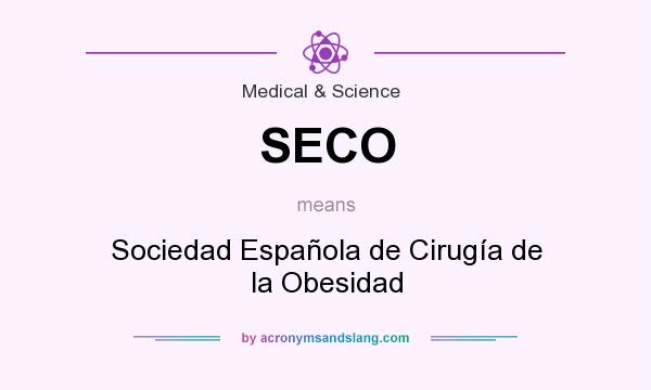 What does SECO mean? It stands for Sociedad Española de Cirugía de la Obesidad