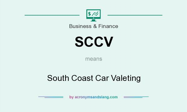 What does SCCV mean? It stands for South Coast Car Valeting