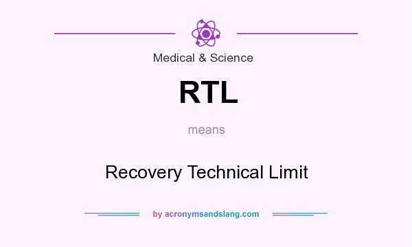 What does RTL mean? It stands for Recovery Technical Limit